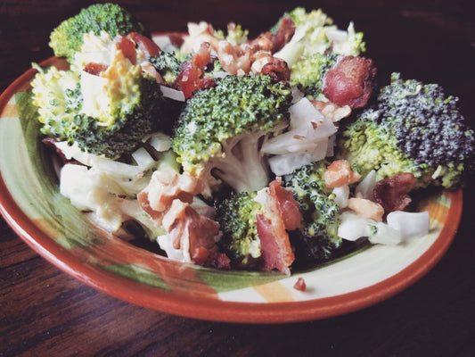 Game Day Party Win - Broccoli Bacon Walnut Salad Recipe