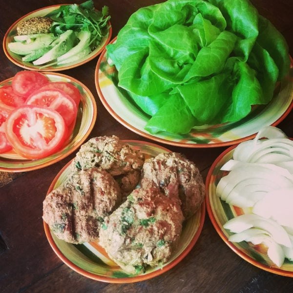 Simple Gourmet Burgers (multiple flavor options)