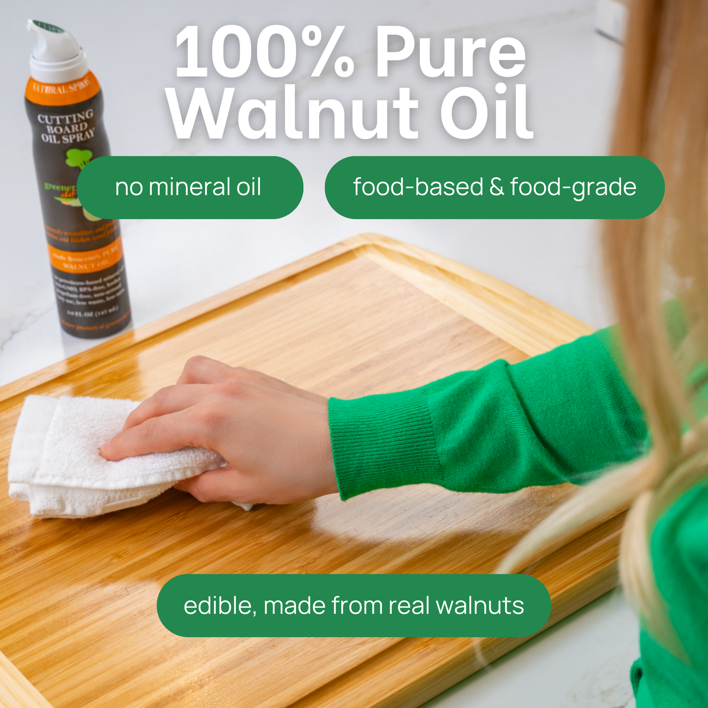 Walnut Board Oil Spray