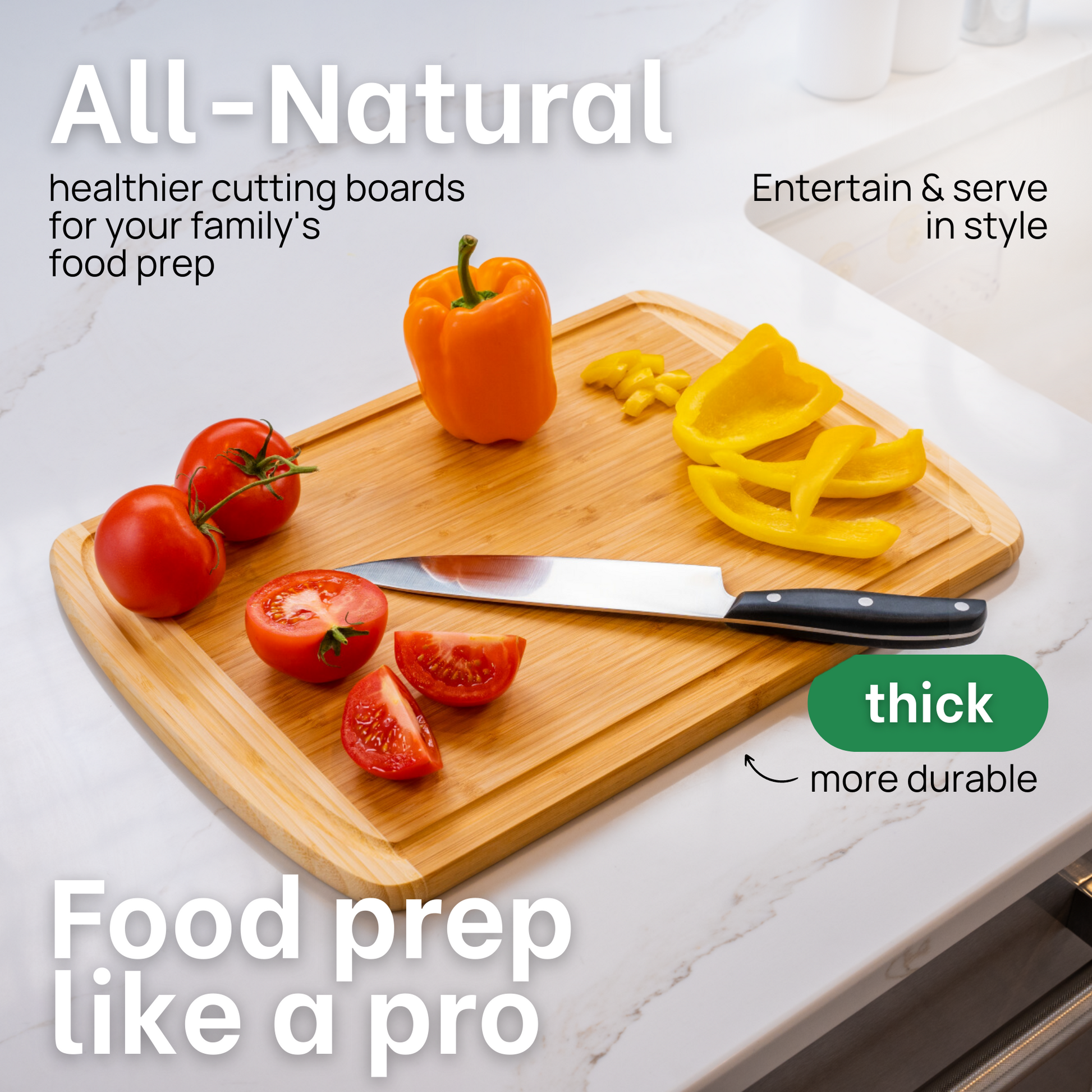 GREENER CHEF 30 Inch 3XL Extra Large Cutting Board with Lifetime  Replacements - Oversized Bamboo Stove Top Cover Noodle Board - Wooden Meat  Cutting
