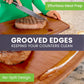 Greener Chef Bamboo Cutting Board Set of 3 - Carbonized Dark Brown