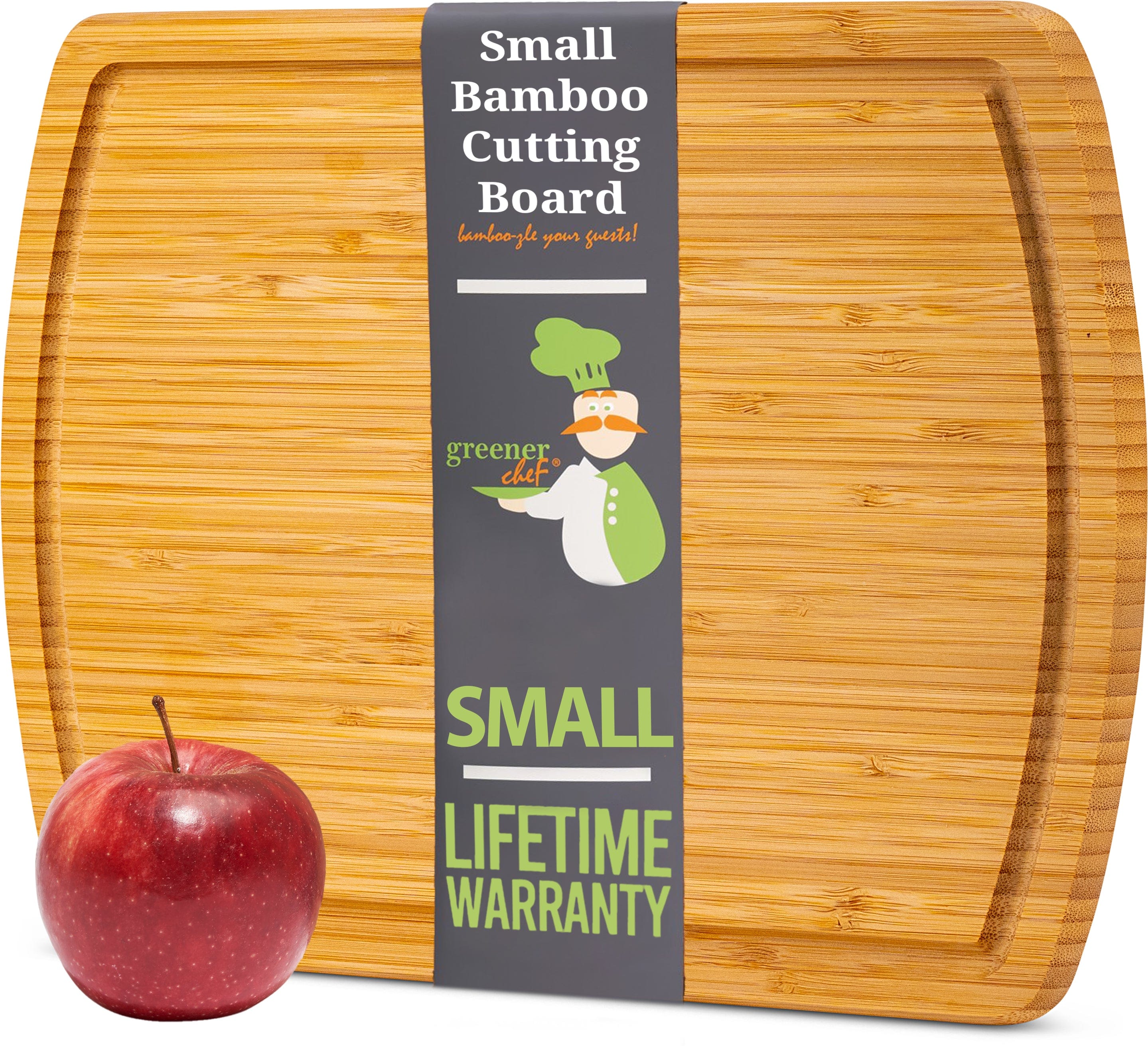 All Organic, 100 Bamboo Cutting Board Greener Chef